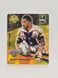 NRL 2007 Footy Tazos Gold Series | #046 Benji Marshall | Wests Tigers