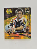 NRL 2007 Footy Tazos Gold Series | #047 Brett Hodgson | Wests Tigers