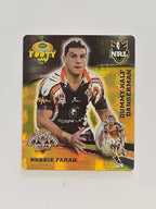 NRL 2007 Footy Tazos Gold Series | #048 Robbie Farah | Wests Tigers