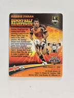 NRL 2007 Footy Tazos Gold Series | #048 Robbie Farah | Wests Tigers