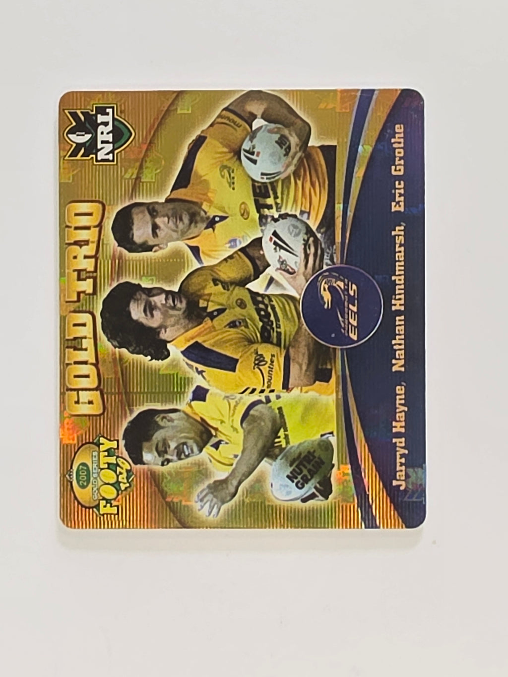 NRL 2007 Footy Tazos Gold Series | #054 Parramatta Eels Trio