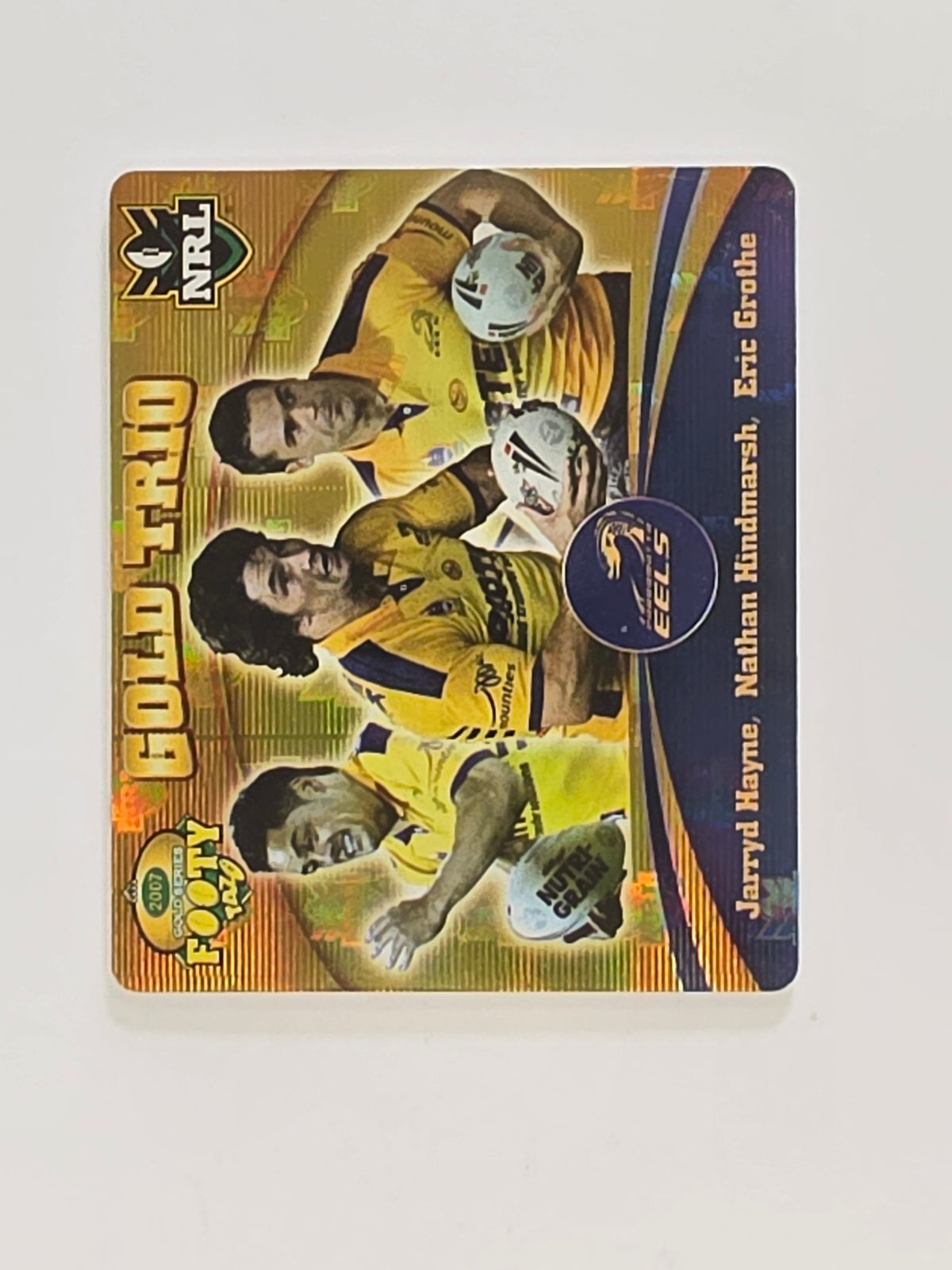 NRL 2007 Footy Tazos Gold Series | #054 Parramatta Eels Trio