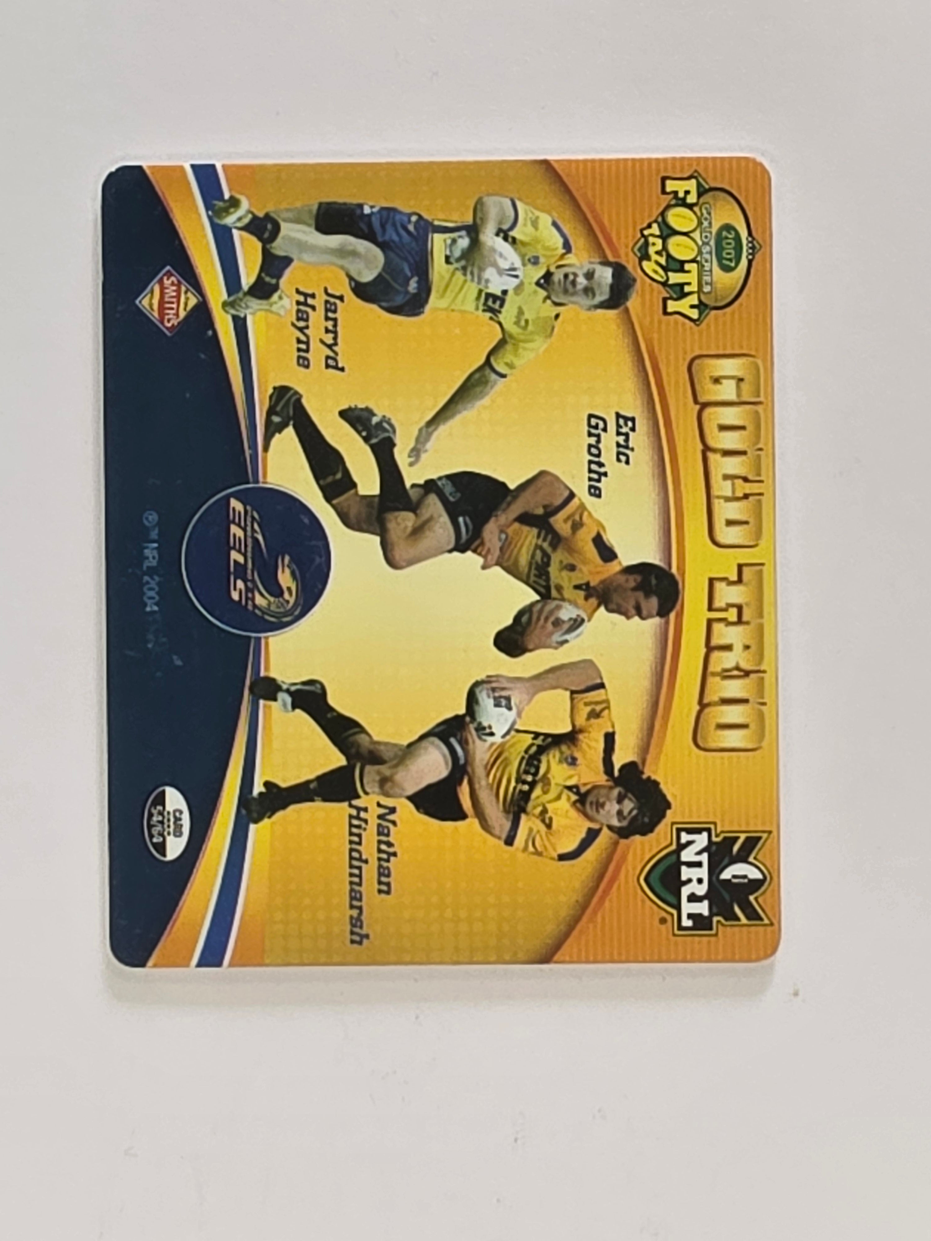 NRL 2007 Footy Tazos Gold Series | #054 Parramatta Eels Trio