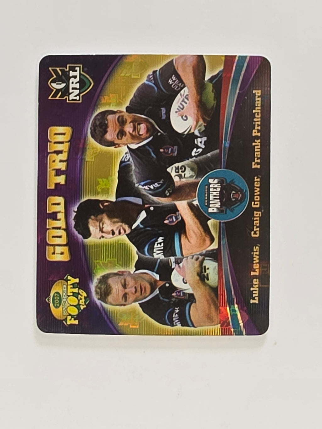 NRL 2007 Footy Tazos Gold Series | #057 Penrith Panthers Trio