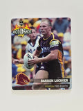 NRL 2006 Hot Shot Classic Tazos | #002 Darren Lockyer | Brisbane Broncos