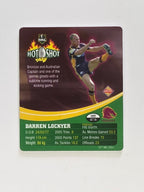 NRL 2006 Hot Shot Classic Tazos | #002 Darren Lockyer | Brisbane Broncos
