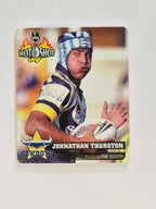 NRL 2006 Hot Shot Classic Tazos | #006 Johnathon Thurston | North Queensland Cowboys