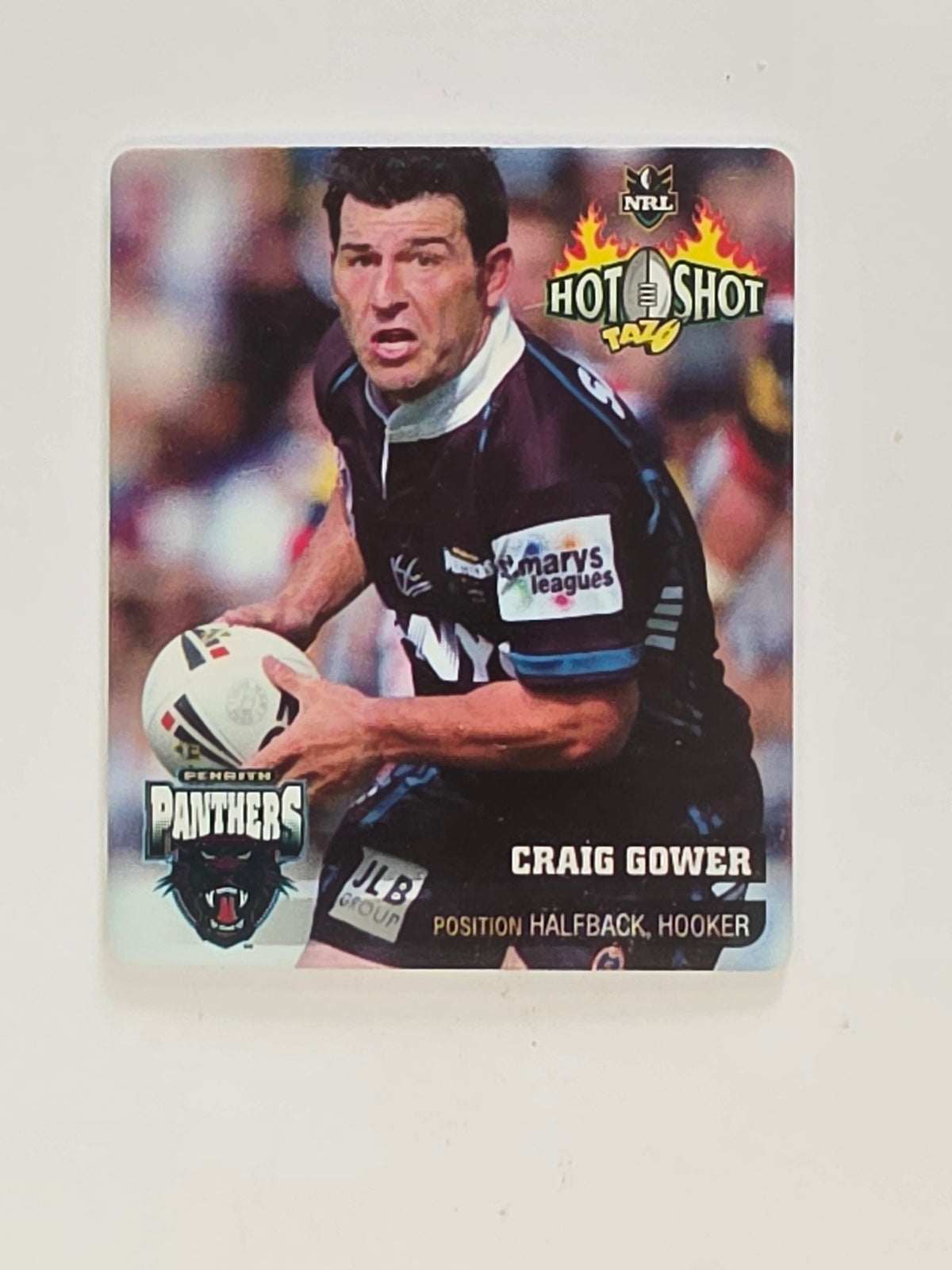 NRL 2006 Hot Shot Classic Tazos | #013 Craig Gower | Penrith Panthers