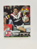 NRL 2006 Hot Shot Classic Tazos | #019 Anthony Minichiello | Sydney Roosters