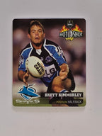 NRL 2006 Hot Shot Classic Tazos | #023 Brett Kimmorley | Cronulla Sutherland Sharks