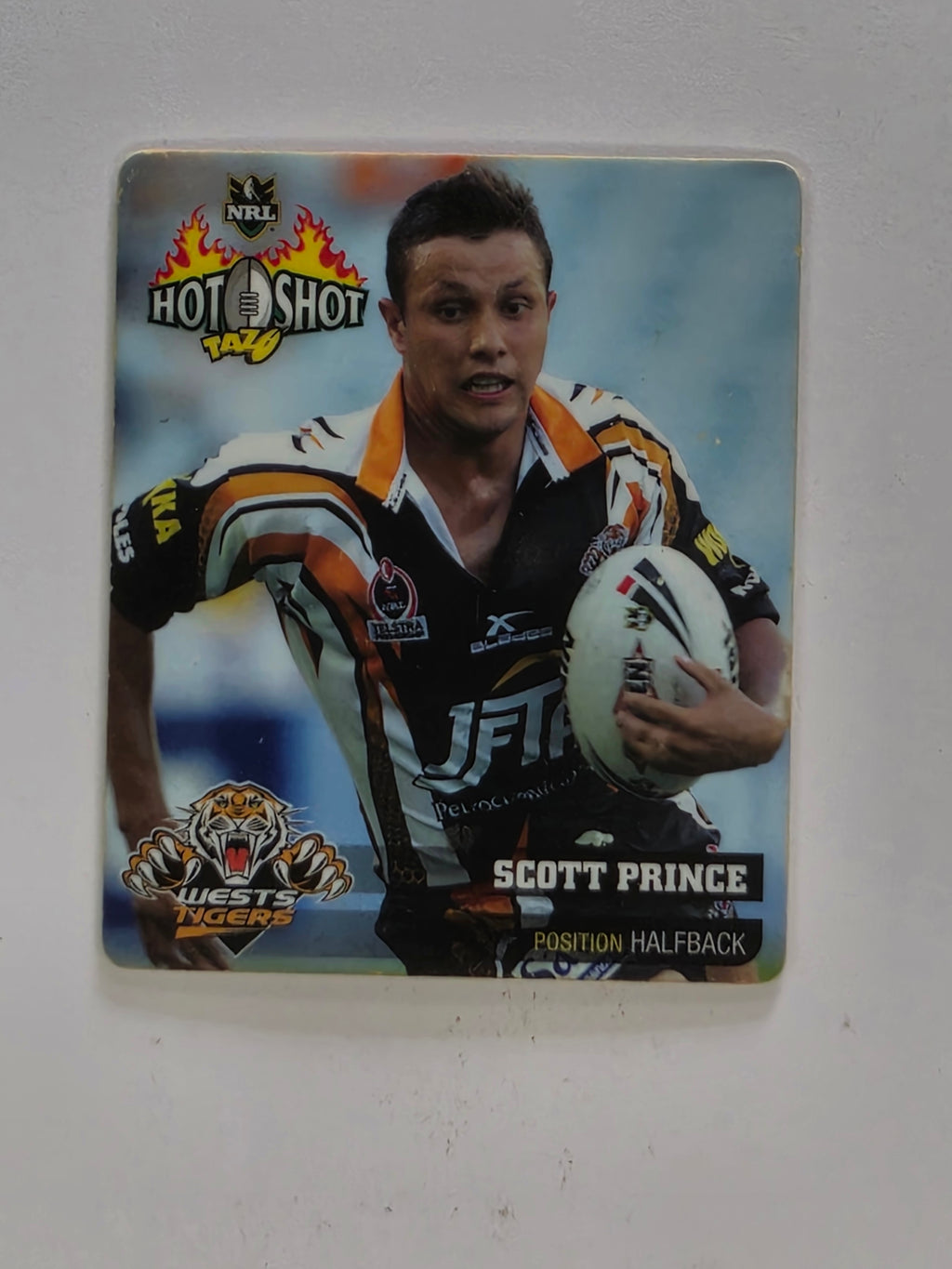 NRL 2006 Hot Shot Classic Tazos | #028 Scott Prince | Gold Coast Titans