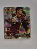 NRL 2006 Hot Shot Hologram Tazos | #001 Karmichael Hunt | Brisbane Broncos