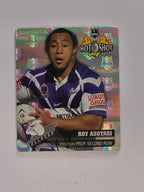 NRL 2006 Hot Shot Hologram Tazos | #003 Roy Asotasi | Canterbury Bankstown Bulldogs