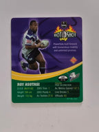 NRL 2006 Hot Shot Hologram Tazos | #003 Roy Asotasi | Canterbury Bankstown Bulldogs