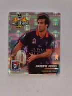 NRL 2006 Hot Shot Hologram Tazos | #012 Andrew Johns | Newcastle Knights