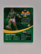 NRL 2006 Hot Shot Hologram Tazos | #018 Jason Smith | Canberra Raiders