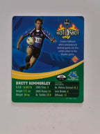 NRL 2006 Hot Shot Hologram Tazos | #023 Brett Kimmorley | Cronulla Sutherland Sharks