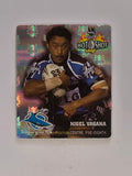 NRL 2006 Hot Shot Hologram Tazos | #024 Nigel Vagana | Cronulla Sutherland Sharks