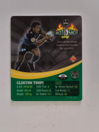 NRL 2006 Hot Shot Hologram Tazos | #030 Clinton Toopi | New Zealand Warriors