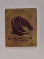 NRL 2006 Hot Shot Shattering 3D Tazos | #001 Karmichael Hunt | Brisbane Broncos