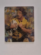 NRL 2006 Hot Shot Shattering 3D Tazos | #007 Nathan Hindmarsh | Parramatta Eels