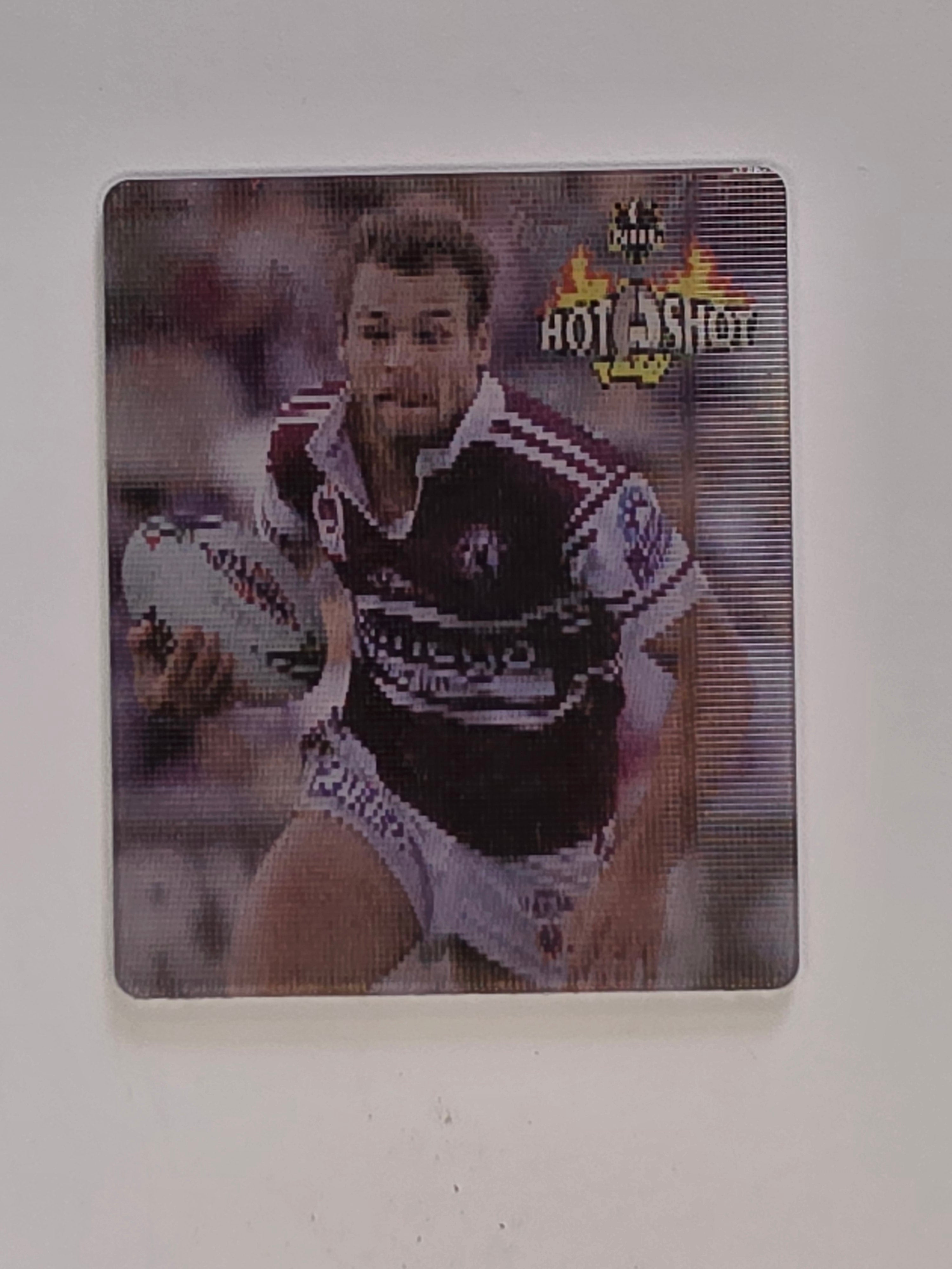 NRL 2006 Hot Shot Shattering 3D Tazos | #022 Brett Stewart | Manly Warringah Sea Eagles