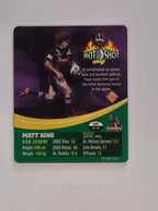 NRL 2006 Hot Shot Shattering 3D Tazos | #025 Matt King | Melbourne Storm