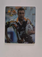 NRL 2006 Hot Shot Shattering 3D Tazos | #028 Scott Prince | Gold Coast Titans