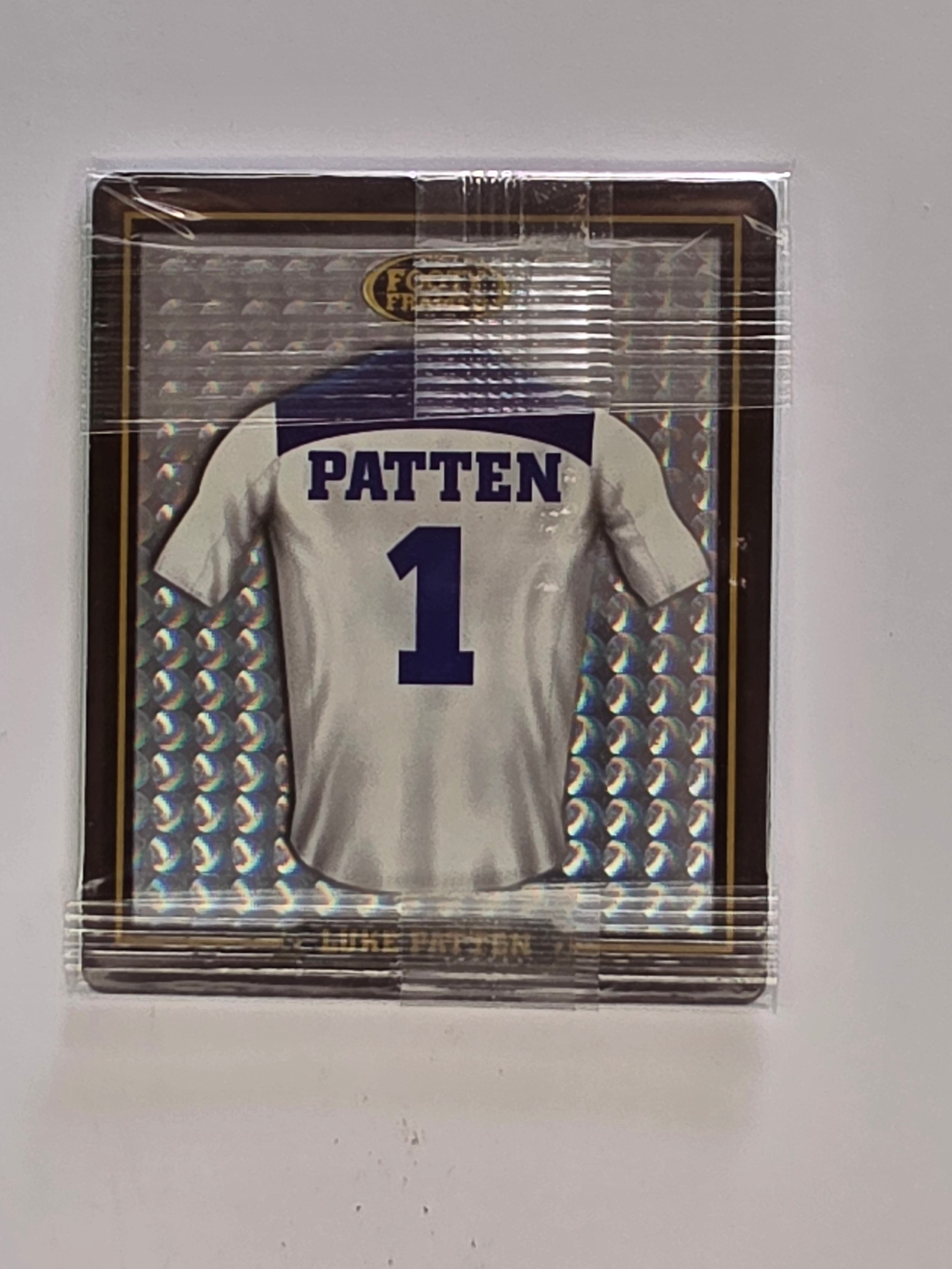 NRL 2009 Footy Frames Gold Foil | #007 Luke Patten | Canterbury Bankstown Bulldogs