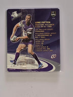 NRL 2009 Footy Frames Gold Foil | #007 Luke Patten | Canterbury Bankstown Bulldogs