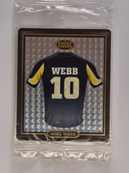 NRL 2009 Footy Frames Gold Foil | #015 Carl Webb | North Queensland Cowboys