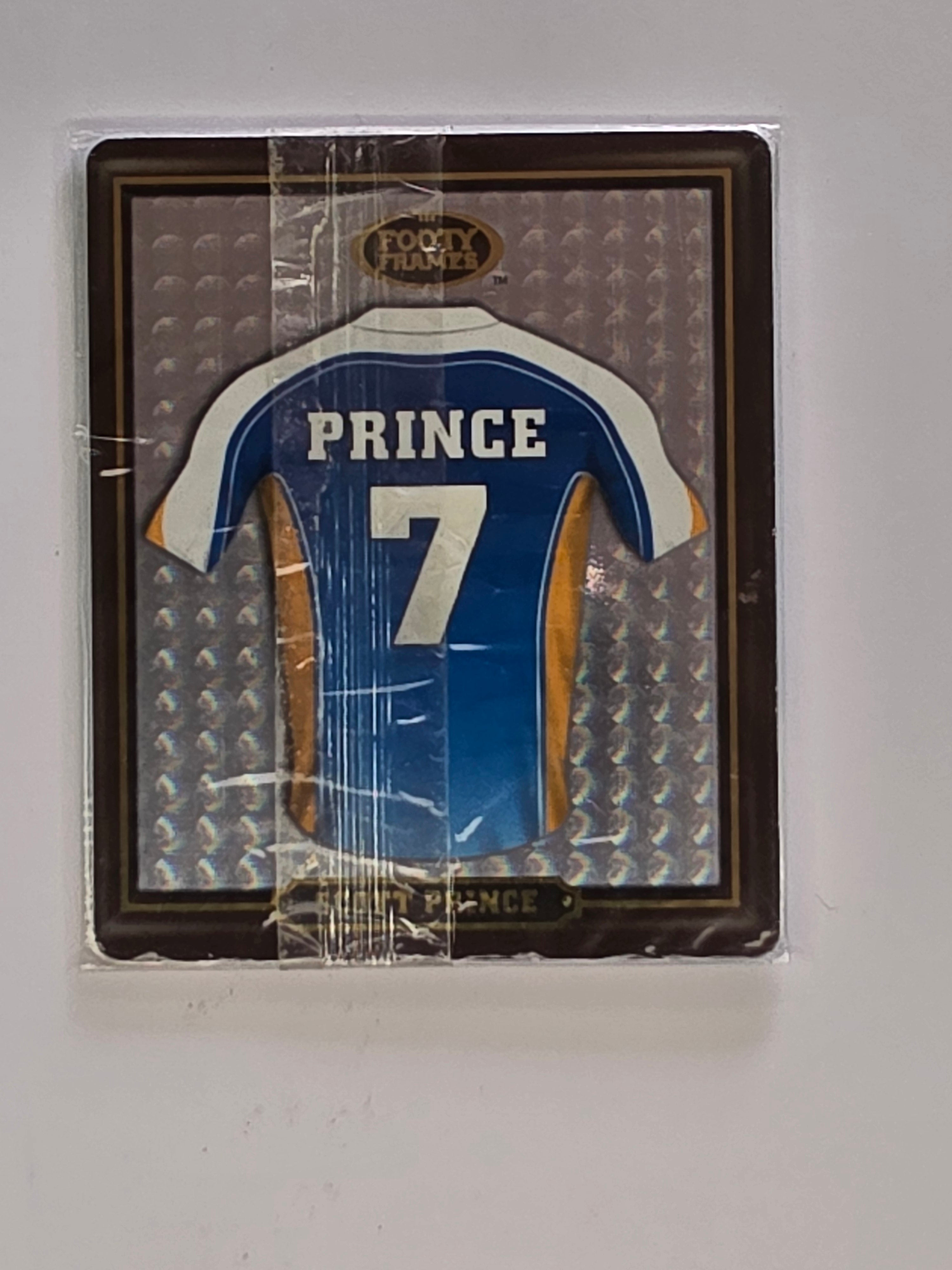 NRL 2009 Footy Frames Gold Foil | #017 Scott Prince | Gold Coast Titans