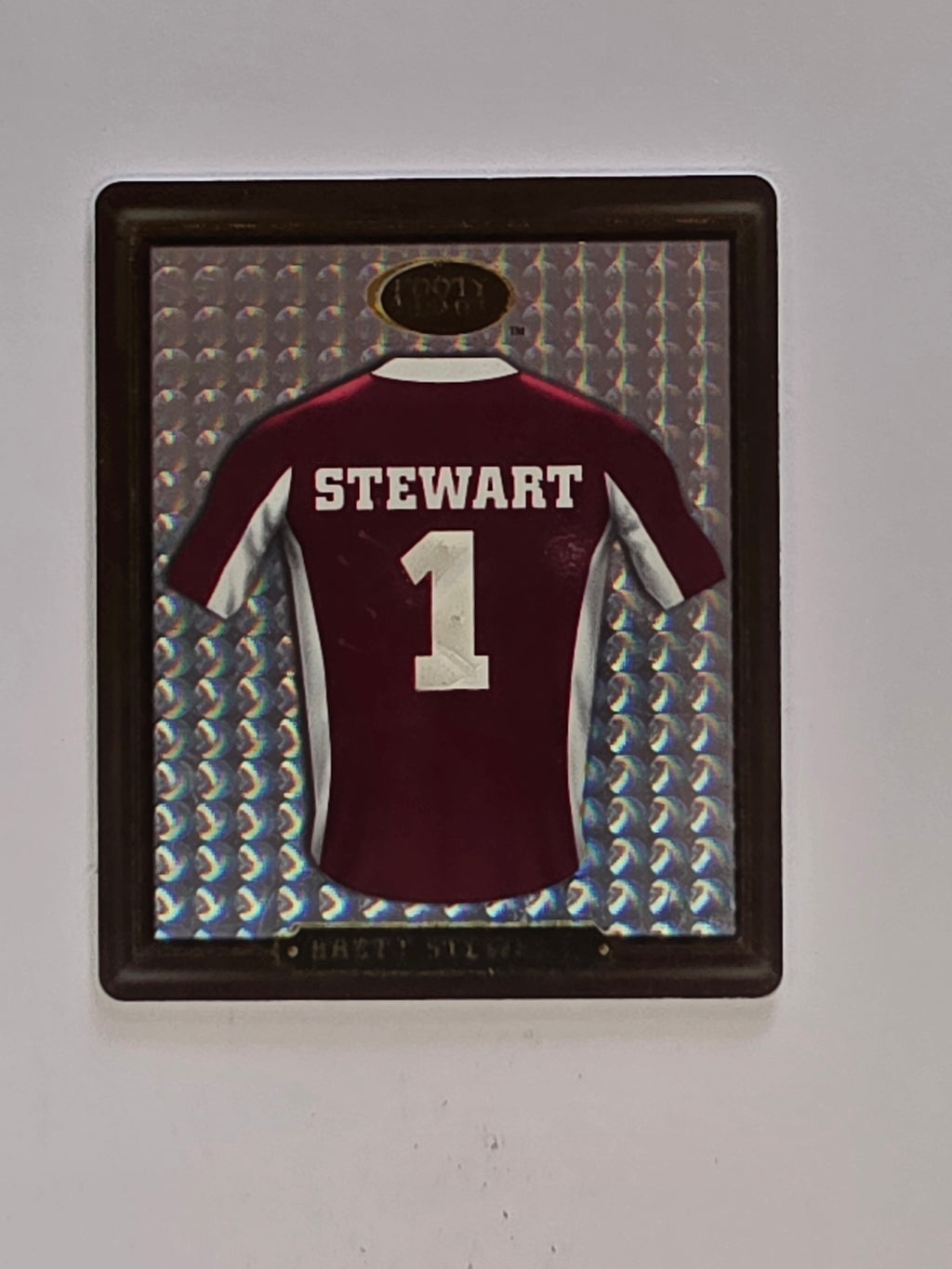 NRL 2009 Footy Frames Gold Foil | #021 Brett Stewart | Manly Warringah Sea Eagles