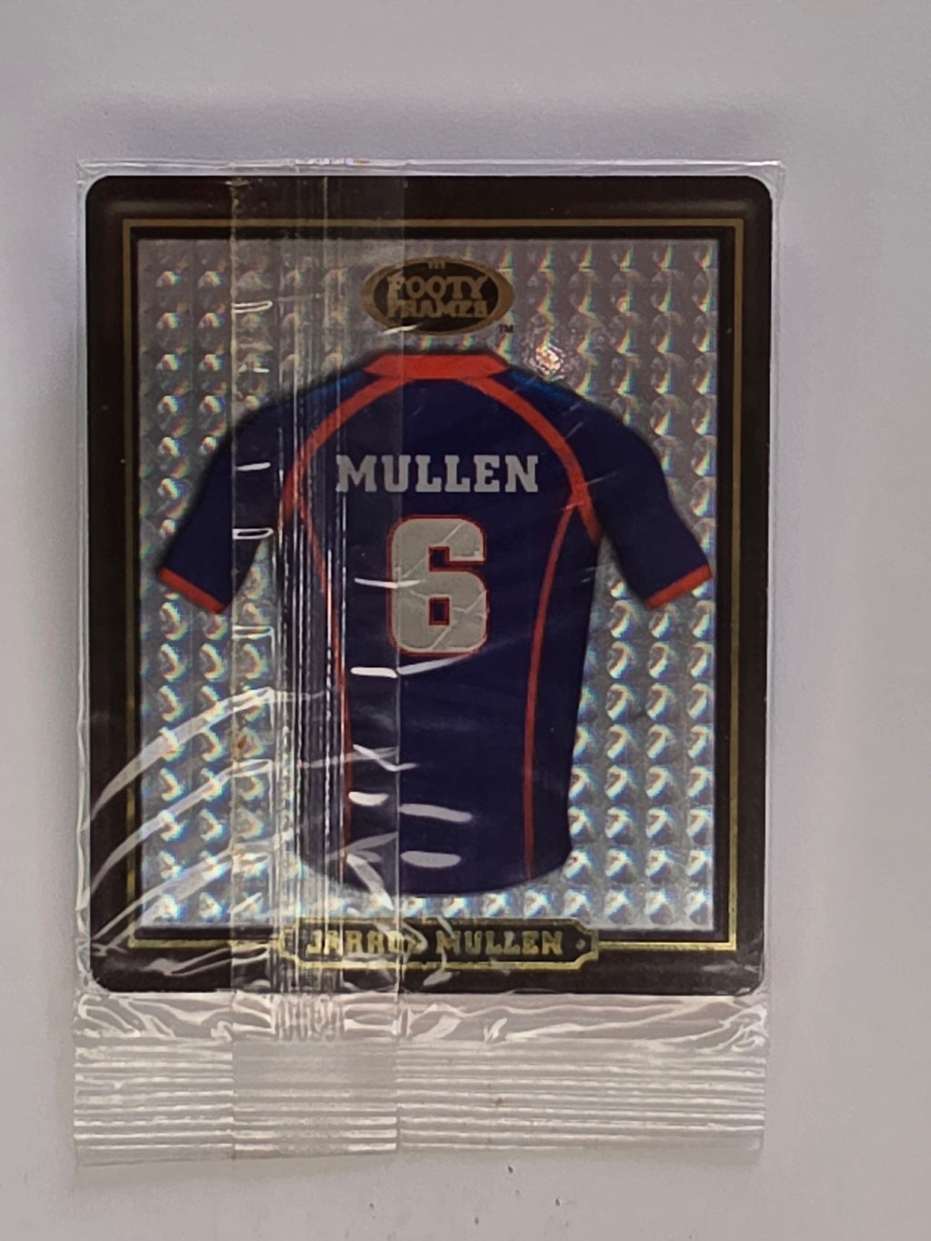 NRL 2009 Footy Frames Gold Foil | #031 Jarrod Mullen | Newcastle Knights