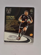 NRL 2009 Footy Frames Gold Foil | #058 Steve Price | New Zealand Warriors