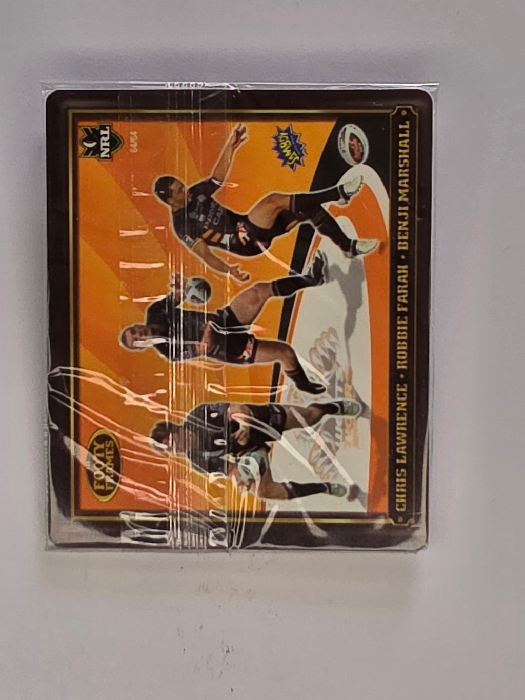 NRL 2009 Footy Frames Gold Foil | #064 Wests Tigers Trio | Wests Tigers