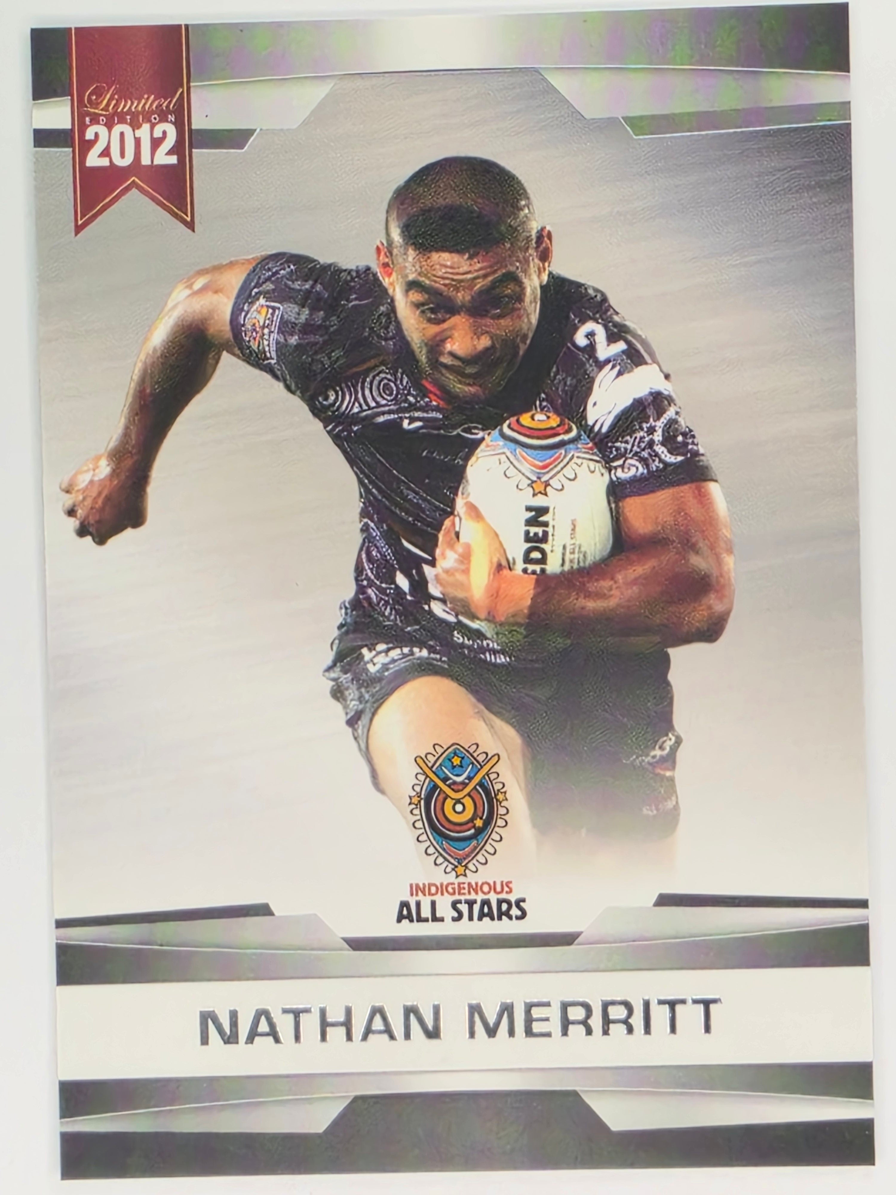 NRL 2012 Limited Edition Base Card #53 Nathan Merritt All Stars Indigenous