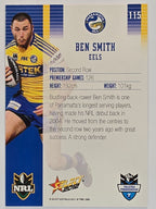NRL 2012 Champions Base Card #115 Ben Smith Parramatta Eels