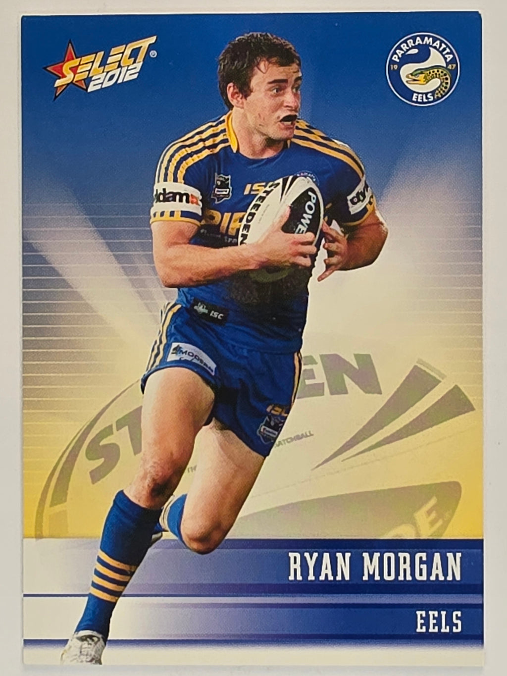 NRL 2012 Champions Base Card #120 Ryan Morgan Parramatta Eels