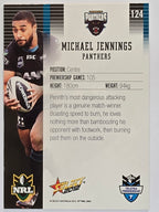 NRL 2012 Champions Base Card #124 Michael Jennings Penrith Panthers