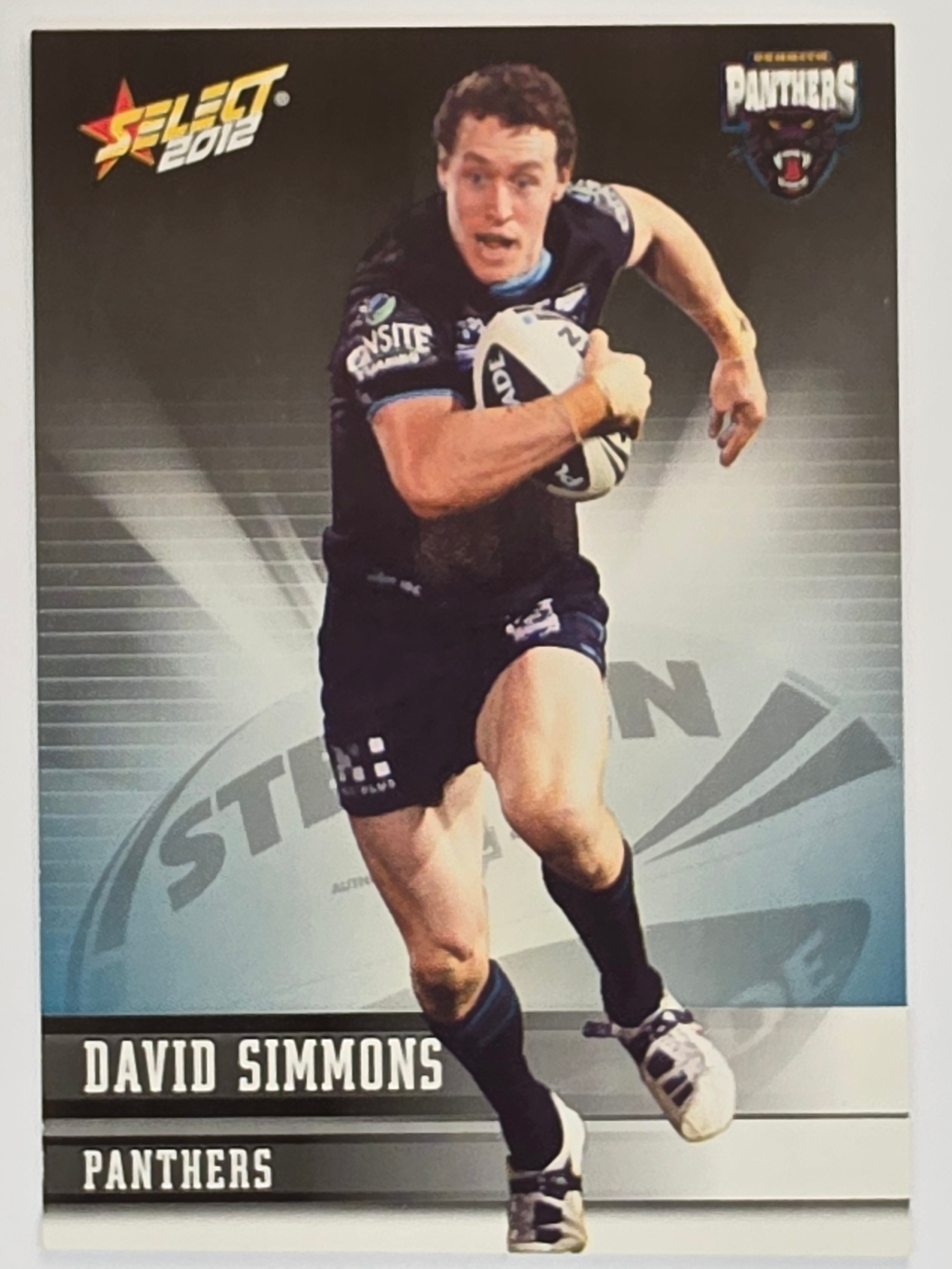 NRL 2012 Champions Base Card #126 David Simmons Penrith Panthers