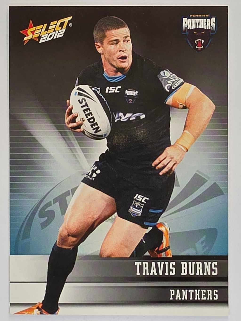 NRL 2012 Champions Base Card #130 Travis Burns Penrith Panthers