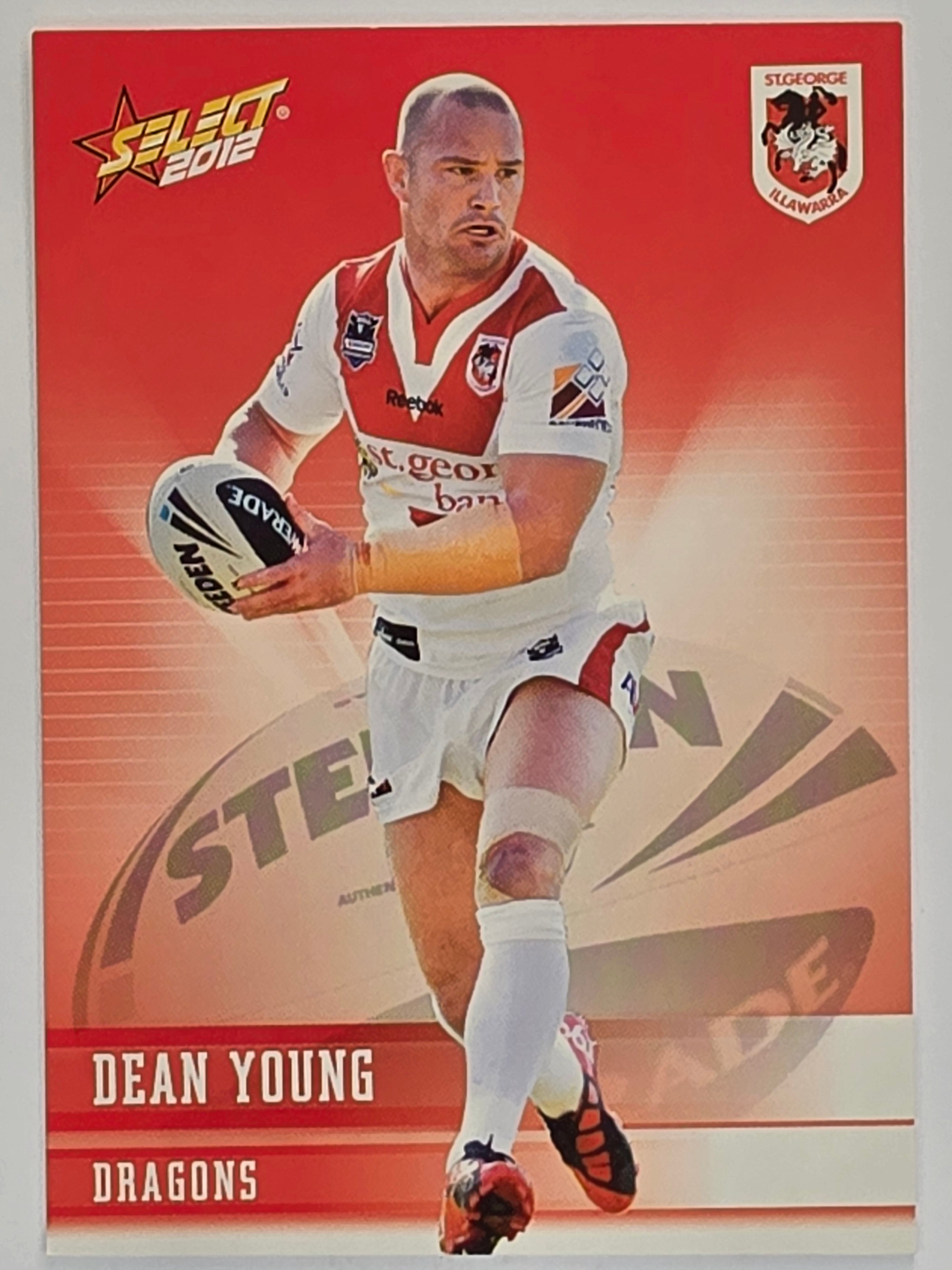 NRL 2012 Champions Base Card #138 Dean Young St George Illawarra Dragons