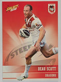 NRL 2012 Champions Base Card #139 Beau Scott St George Illawarra Dragons