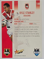 NRL 2012 Champions Base Card #140 Kyle Stanley St George Illawarra Dragons