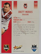 NRL 2012 Champions Base Card #141 Brett Morris St George Illawarra Dragons