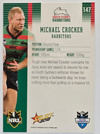 NRL 2012 Champions Base Card #147 Michael Crocker South Sydney Rabbitohs