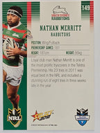 NRL 2012 Champions Base Card #149 Nathan Merritt South Sydney Rabbitohs