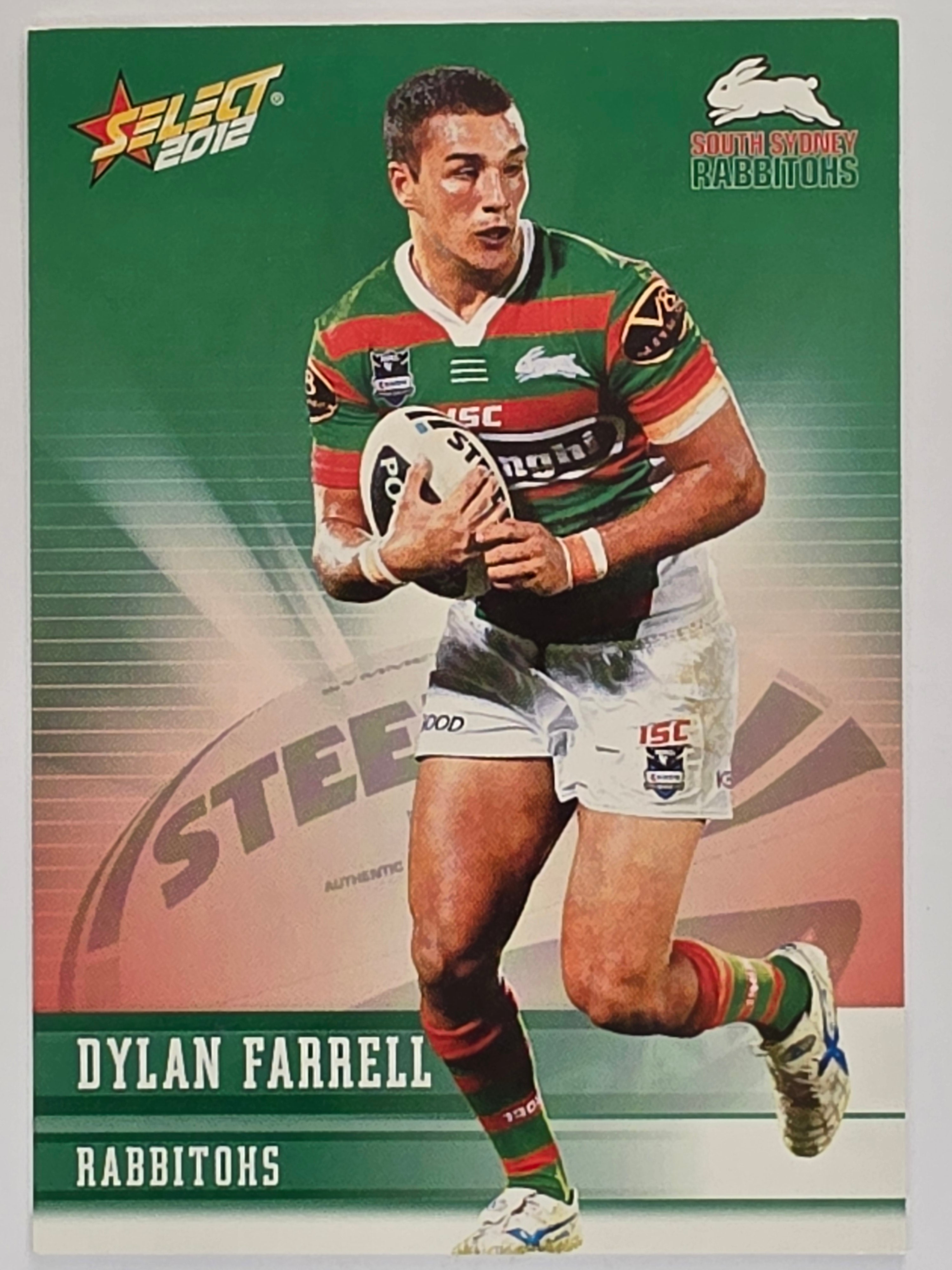 NRL 2012 Champions Base Card #151 Dylan Farrell South Sydney Rabbitohs