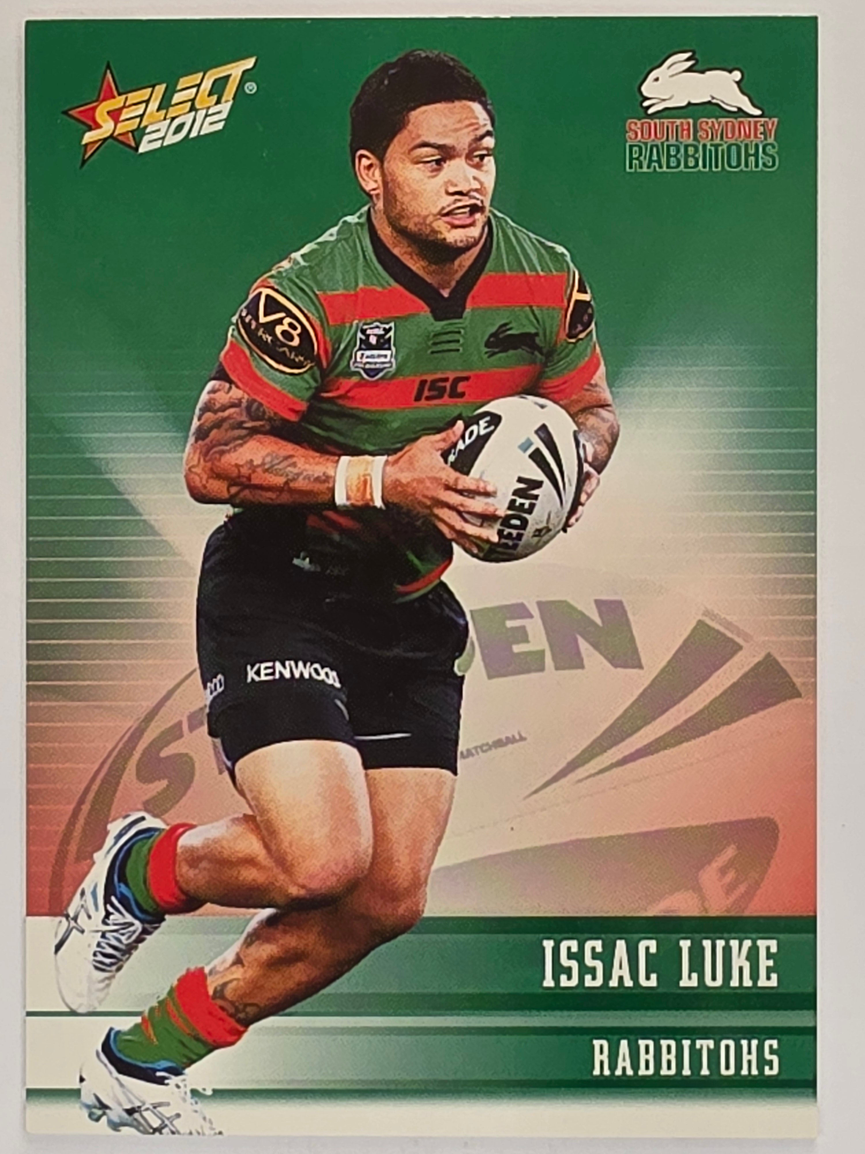 NRL 2012 Champions Base Card #154 Issac Luke South Sydney Rabbitohs